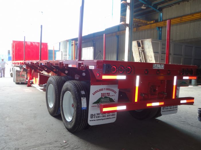 PLATAFORMAS PARA TRAILERS DE 40' DE 2 EJES SUSPENSIÓN DE AIRE NUEVAS